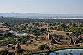 Bagan Myanmar. View from the Pagan Tower. 